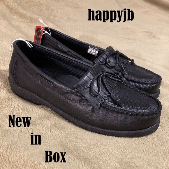 NIB Vintage Walkables Comfort Collection Leather Loafers Size 8.5W - Picture 3 of 16